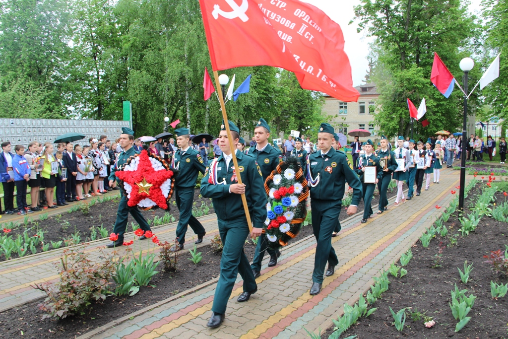 Митинг «Великий май – Великая Победа!» у памятника Неизвестному солдату с. Кощеево.